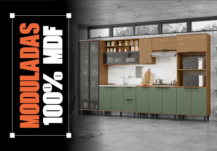 modulada 100% mdf