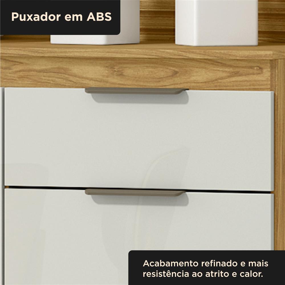 Cozinha compacta 4 portas 1 gaveta Liz - marrocos / off-white CC038 