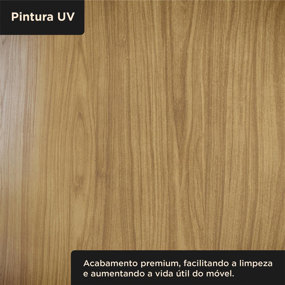 Cozinha Compacta 6 portas 2 gavetas Sara - Balcão para pia - marrocos / off-white  CC043 