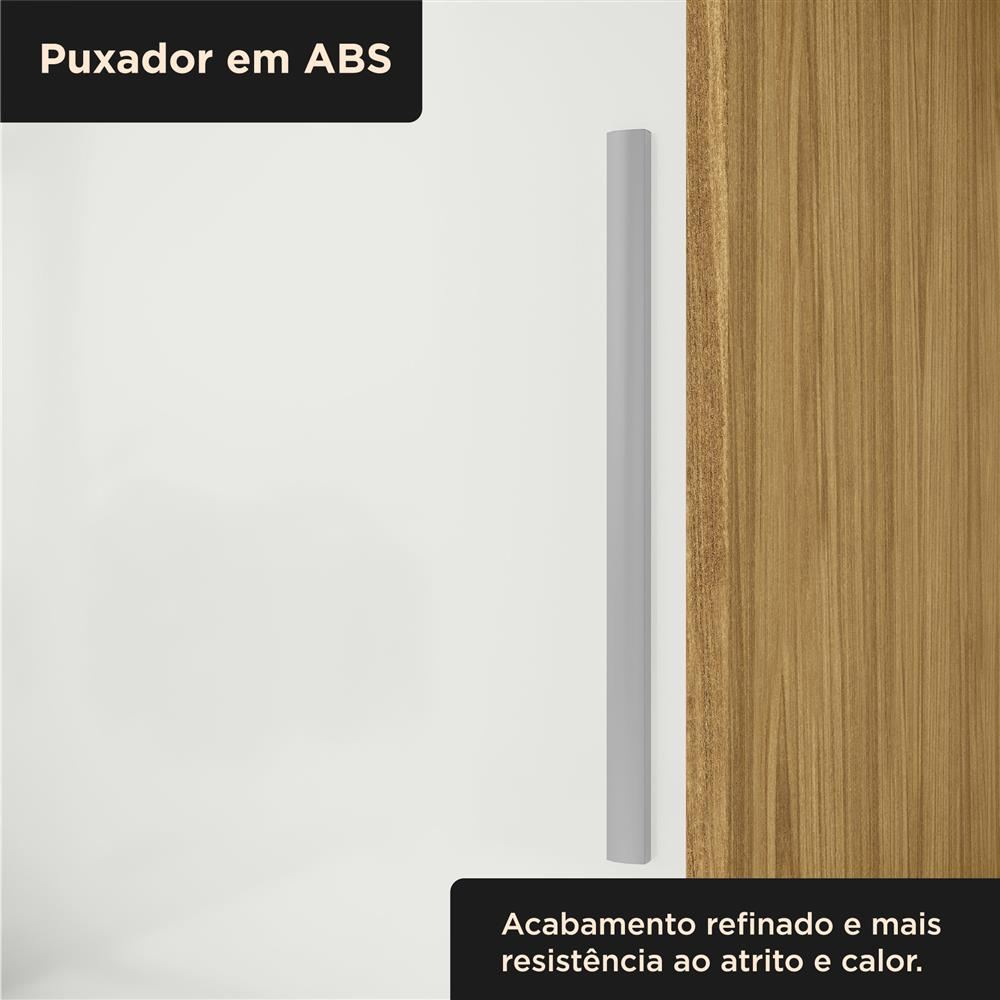 Guarda-roupa solteiro 2 portas de correr 2 gavetas Antares - marrocos / off-white  RD041 