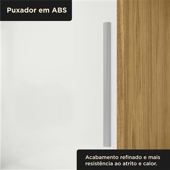 Guarda-roupa solteiro 2 portas de correr 2 gavetas Antares - marrocos / off-white  RD041 