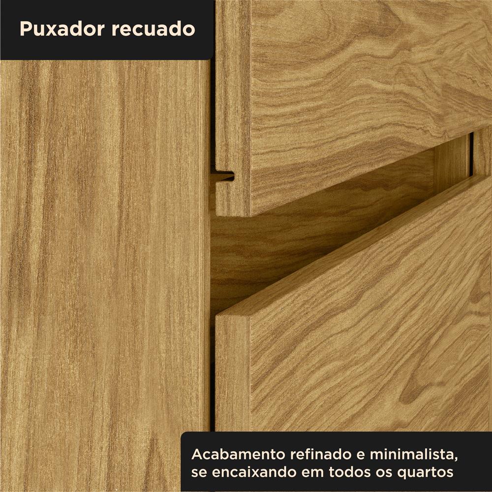 Cômoda 1 porta 4 gavetas Vega - marrocos / marrocos  CO028  