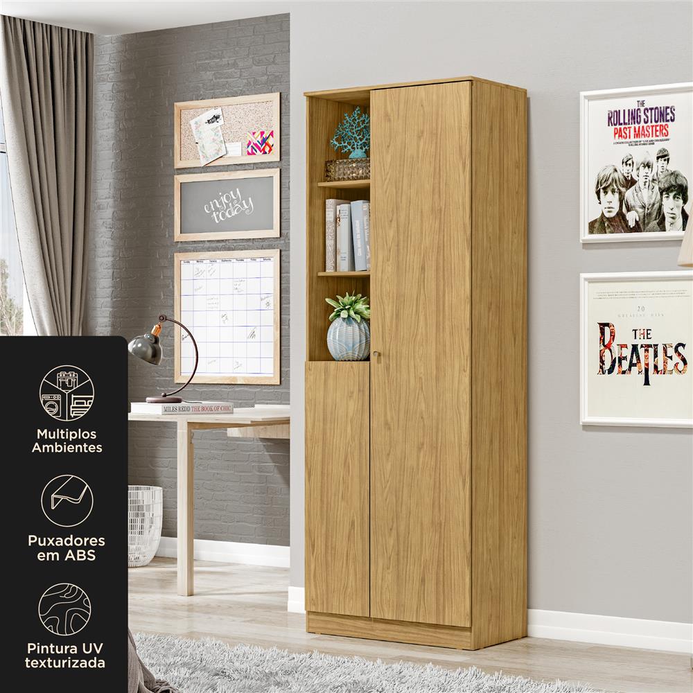 Multiuso Organizador 2 portas 7 prateleiras com nichos Lince - marrocos / marrocos  MU001 