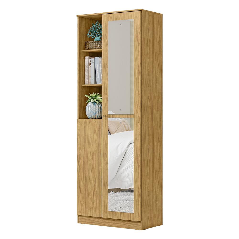 Multiuso Organizador 2 portas 7 prateleiras com nichos Lince - com espelho - marrocos / marrocos  MU001.NE 