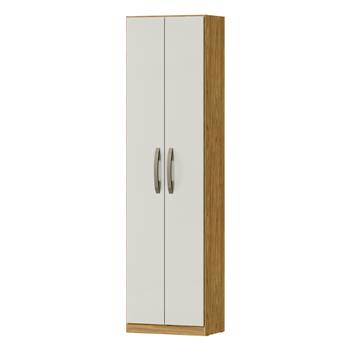 Multiuso Organizador 2 portas 5 prateleiras Elara - marrocos / off-white  MU019  