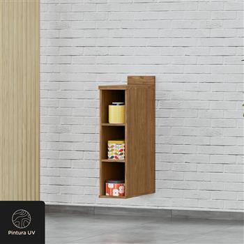 Balcão adega 20cm 100% MDF Toscana - freijó / freijó BTO01 