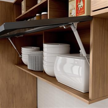 Aéreo basculante 80cm 100% MDF Toscana - freijó / freijó ATO02