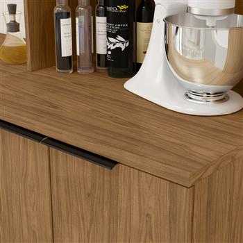 Aéreo basculante 80cm 100% MDF Toscana - freijó / freijó ATO02