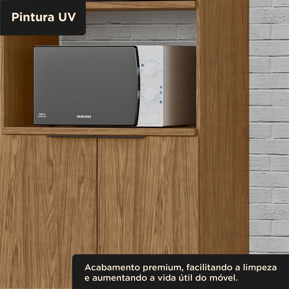 Torre quente 2 fornos 100% MDF Toscana - freijó / freijó   TTO01 