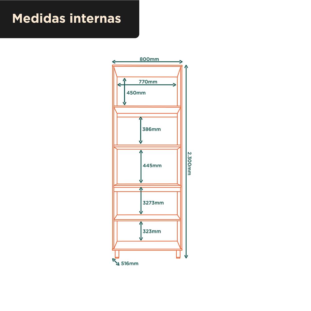Torre quente 2 fornos 100% MDF Toscana - freijó / jade   TTO01 