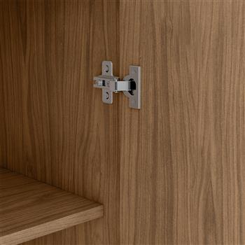 Torre quente 2 fornos 100% MDF Toscana - freijó / off-white  TTO01 