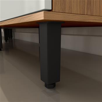 Torre quente 2 fornos 100% MDF Toscana - freijó / off-white  TTO01 