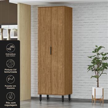 Paneleiro 2 portas 100% MDF Toscana - freijó / freijó   PTO03 