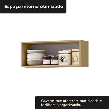 Aéreo 80cm Glória - castanho / castanho  AGL01 