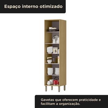 Paneleiro Glória - castanho / castanho  PGL02 