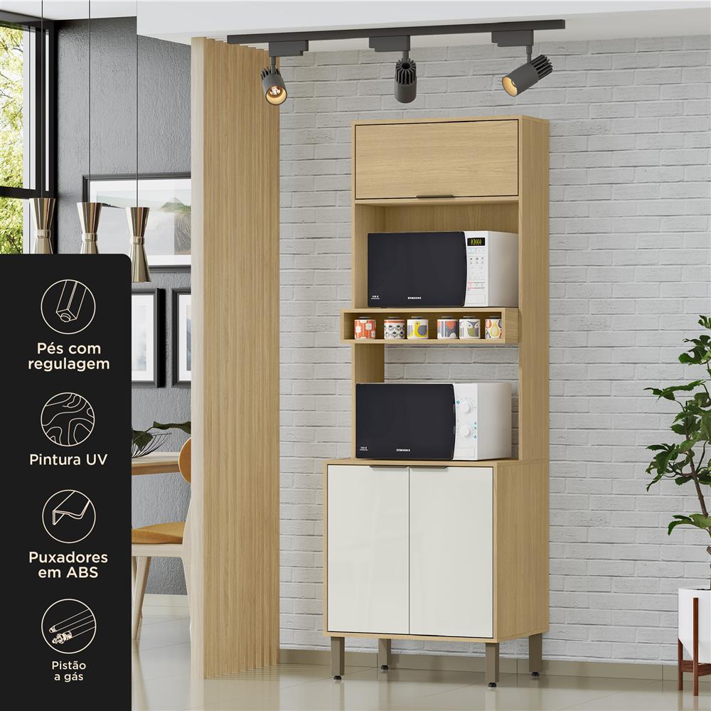 Torre 2 Fornos Glória - castanho / off-white TGL01 