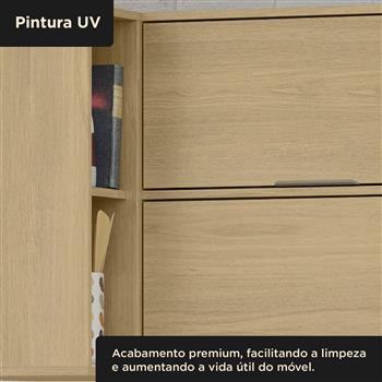 Aéreo canto Glória - castanho / castanho AGL03 